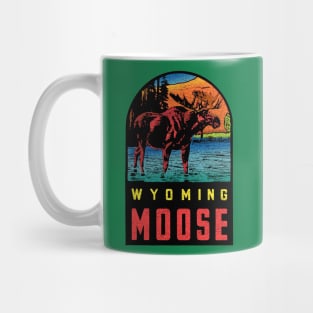 Wyoming Moose Mug